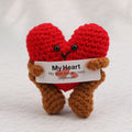 Heart with leg Threadkin