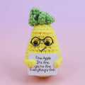 Pineapple with Glasses Threadkin