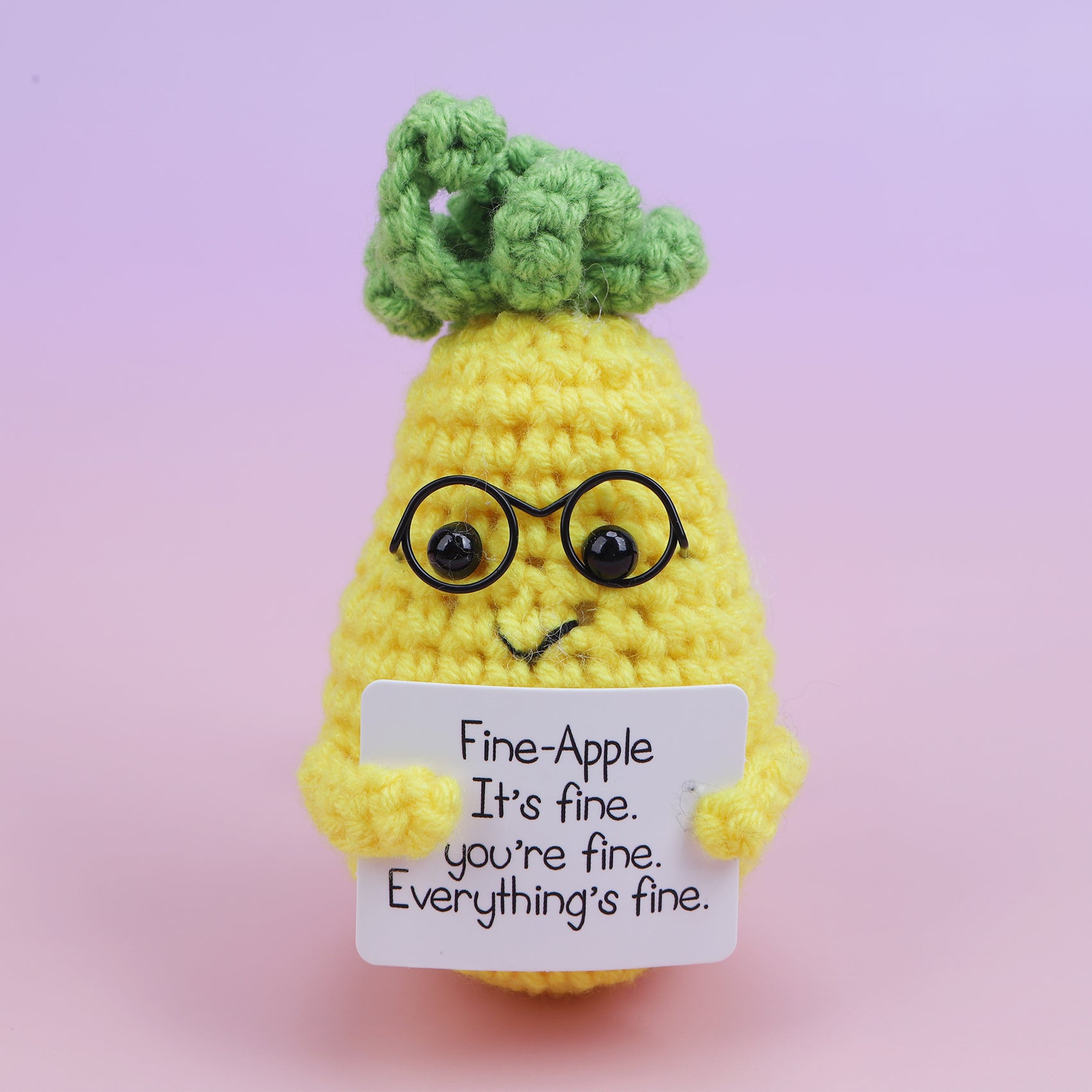 Pineapple with Glasses Threadkin