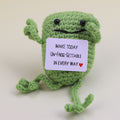 Frog-hanging leg