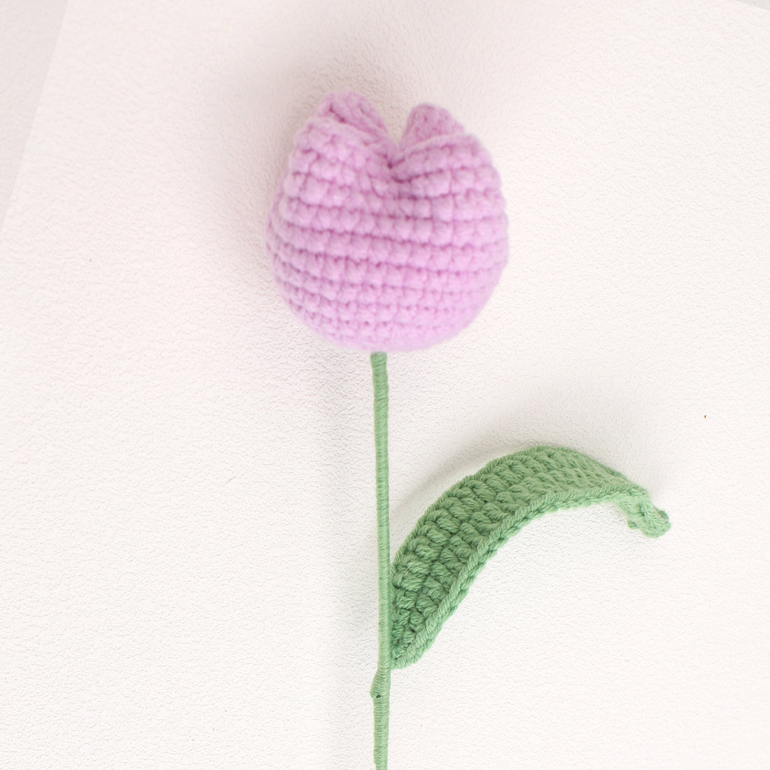 Round tulip bud — Purple