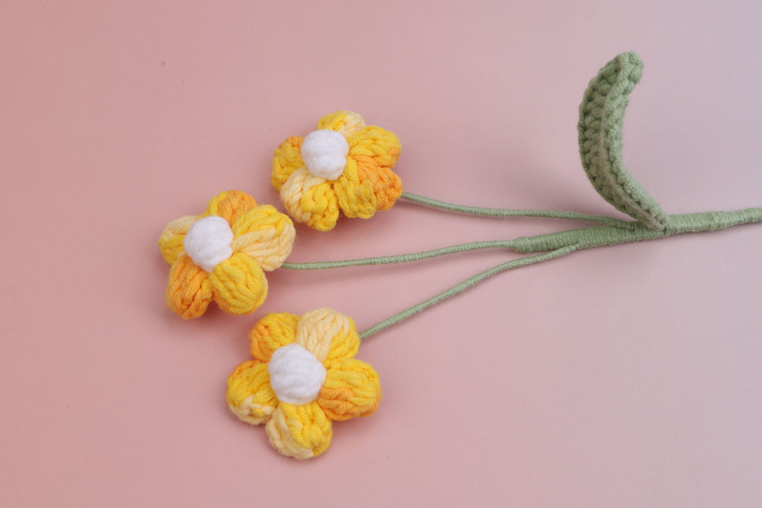 Puff Bloom No. 3 — Colorful Yellow