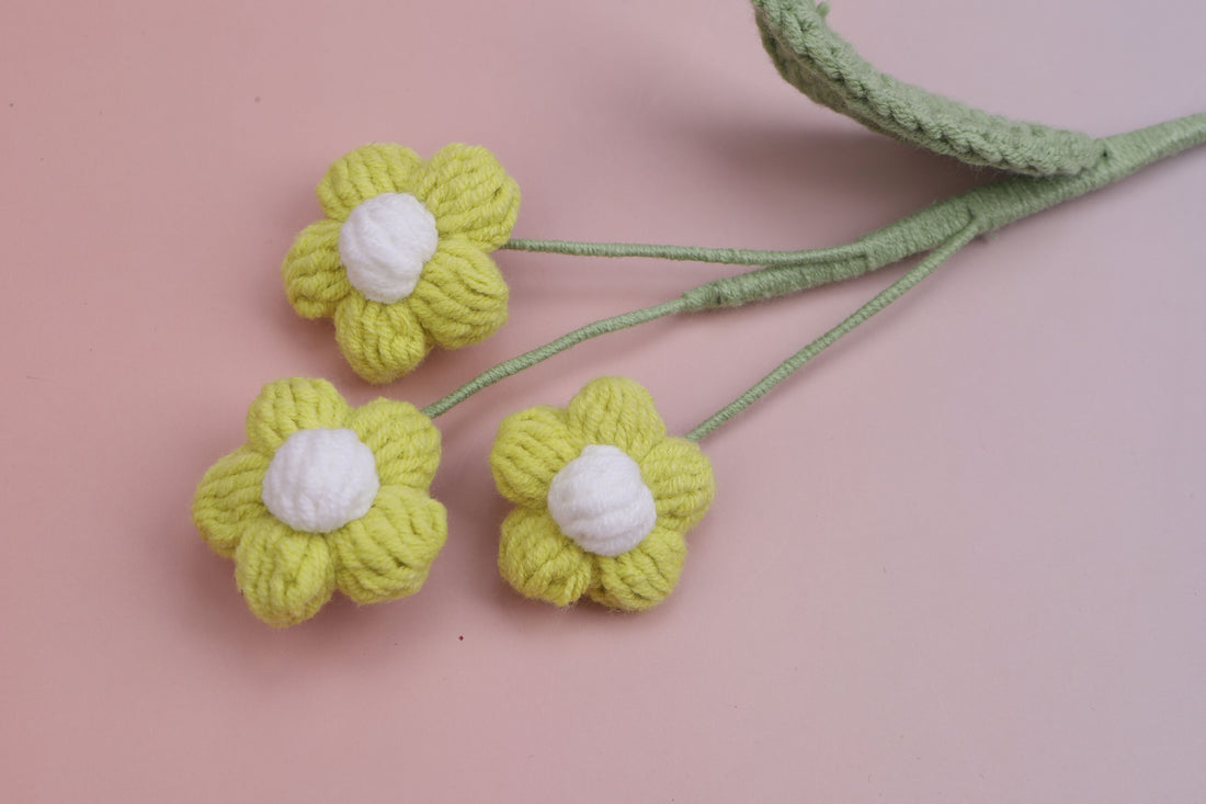 Puff Bloom No. 3 — Green