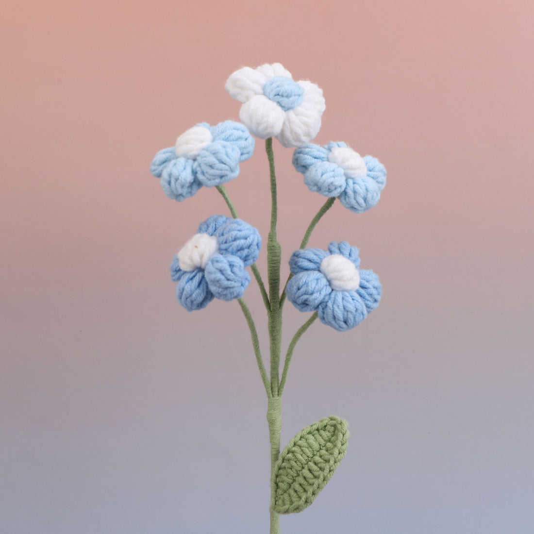 Puff Bloom No. 5 — Blue