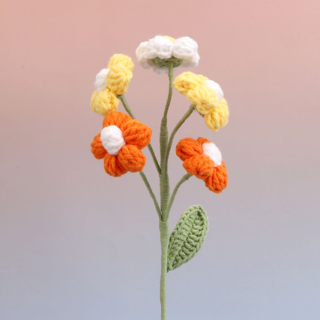 Puff Bloom No. 5 — Orange
