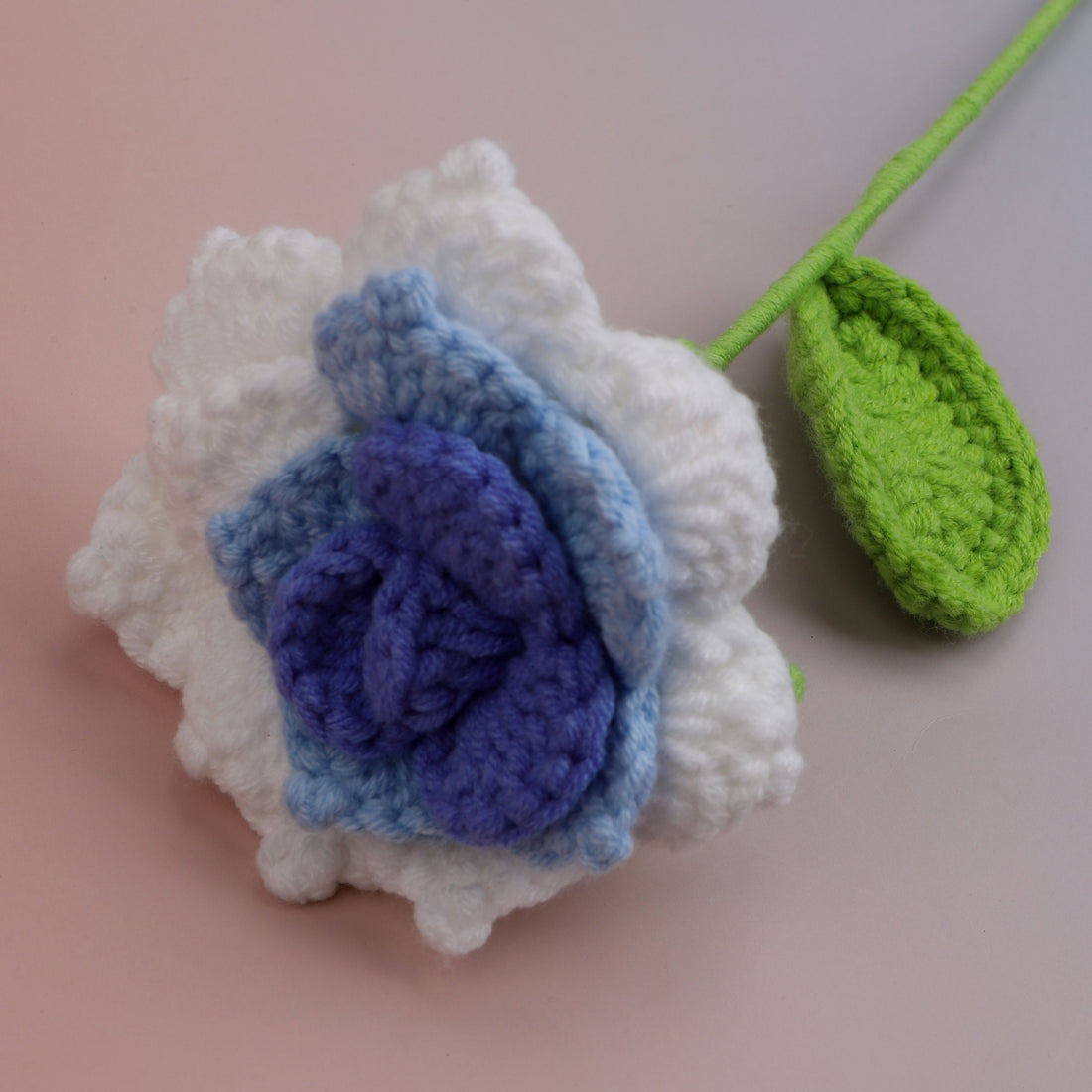 Origami Rose — Colorful Blue