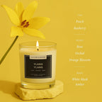 CULTURE & NATURE 7oz soy wax candle, Ylang Ylang, gallery photo 3