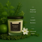 CULTURE & NATURE 7oz soy wax candle, Botanical Garden, gallery photo 3